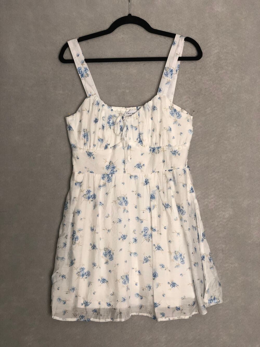 And Now This Smocked Sundress Floral Mini Junior Girls Large (New without tags)
